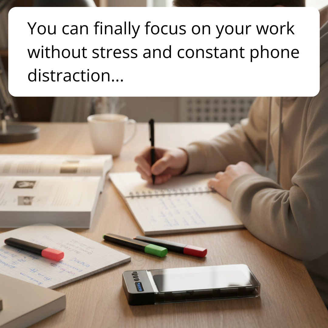 Smartphone Detox Vault - Block Distractions Regain Focus