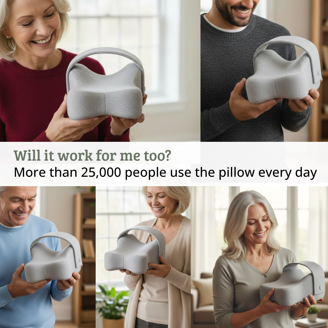 Orthopedic Pillow – Reduces Back, Hip & Knee Pain