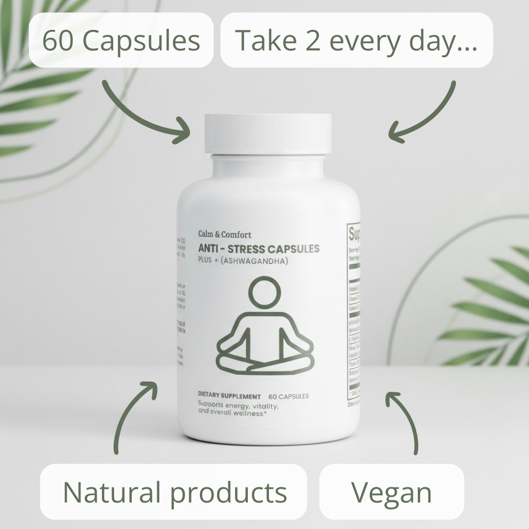 Anti Stress Capsules - Reduce Stress & Support clarity