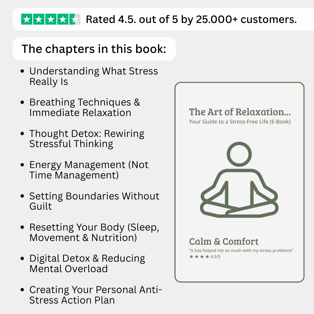 The Art of Relaxation – Your Guide to a Stress-Free Life (E-Book)