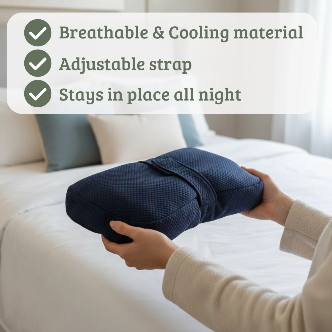 Orthopedic Side Sleep Pillow - Reduces Back Hip & Knee Pain