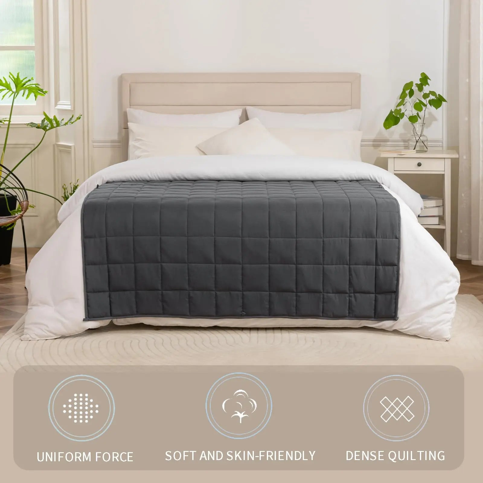 Premium Weighted Blanket | 50% OFF