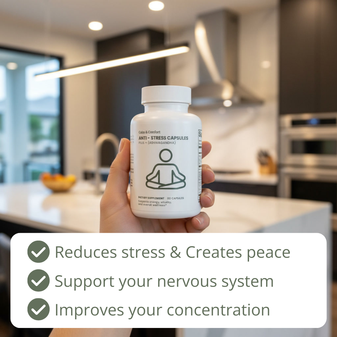 Anti Stress Capsules - Reduce Stress & Support clarity