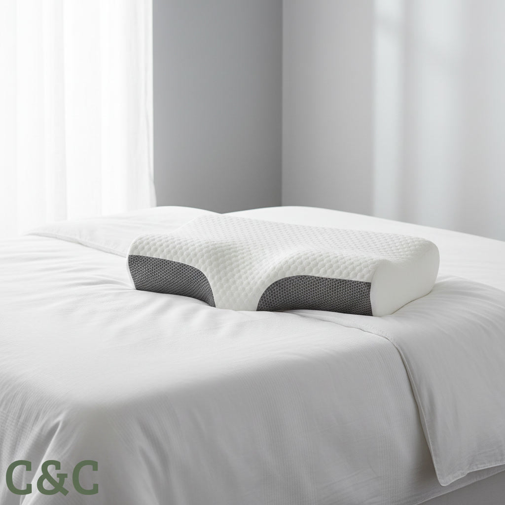 Side Sleep Pillow – Alleviates Neck, Shoulder & Back Pain