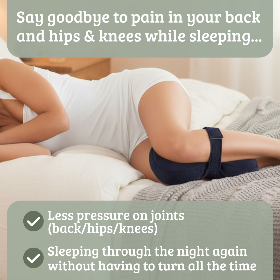 Orthopedic Side Sleep Pillow - Reduces Back Hip & Knee Pain