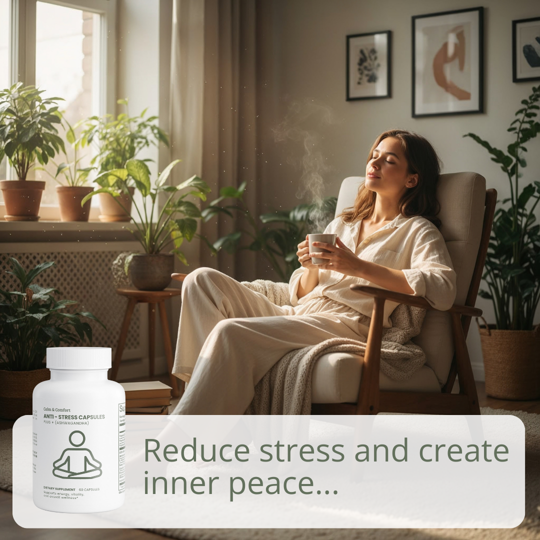 Anti Stress Capsules - Reduce Stress & Support clarity