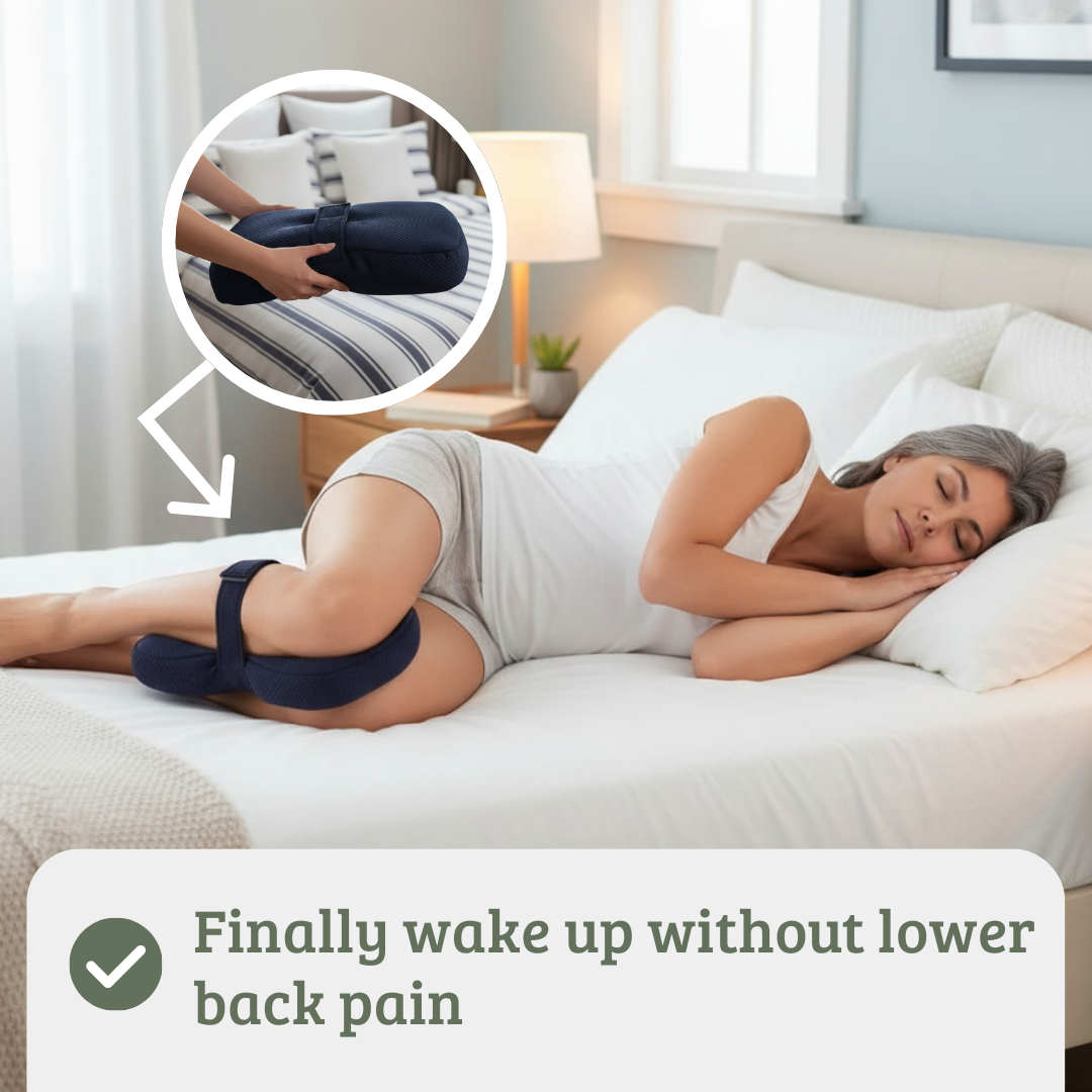 Orthopedic Side Sleep Pillow - Reduces Back Hip & Knee Pain